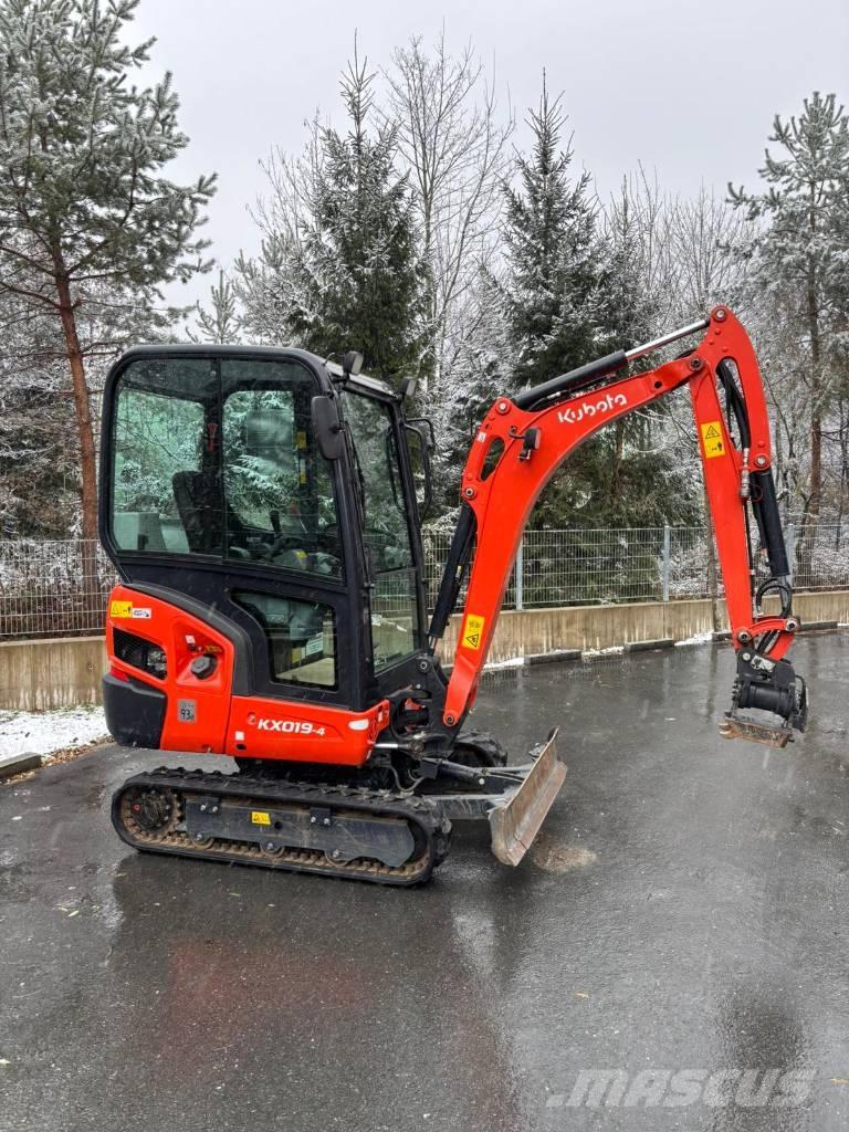 Kubota KX 019-4 Міні-екскаватори < 7т
