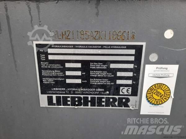 Liebherr A 920 Колісні екскаватори