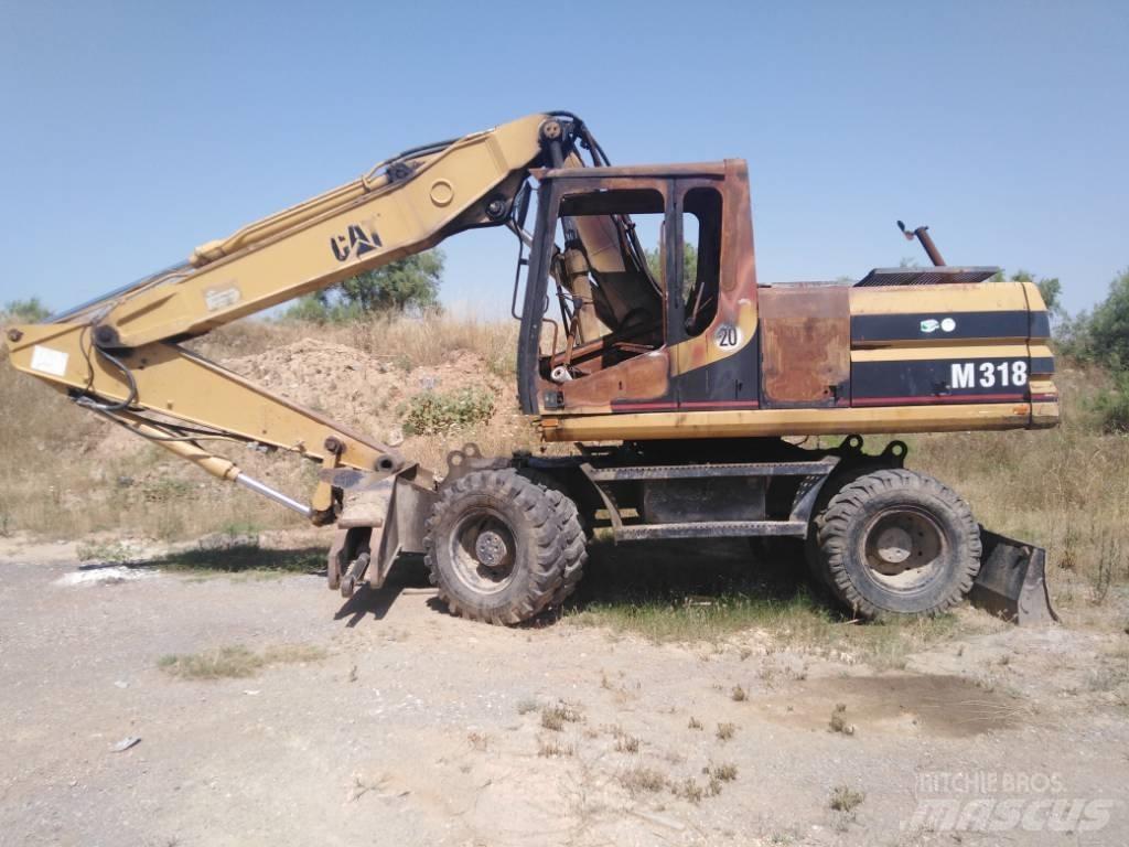 CAT M318 parts M 318 Колісні екскаватори
