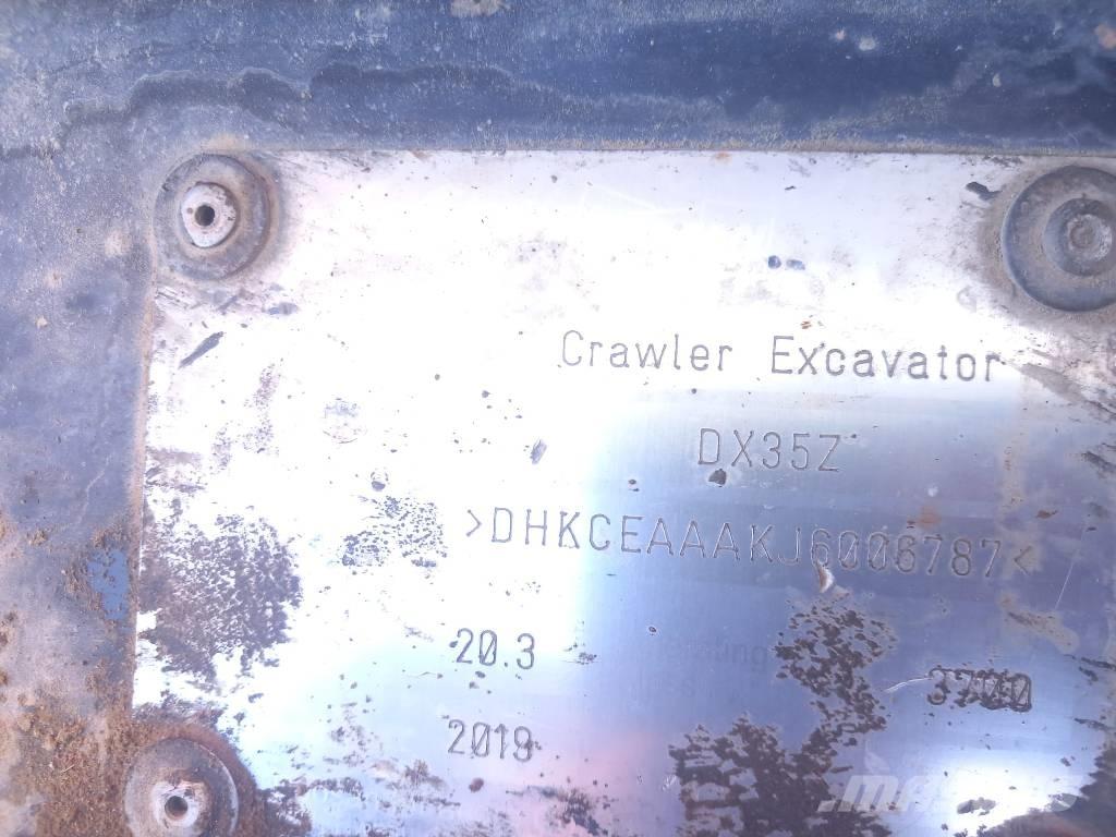 Doosan DX 35 Z Міні-екскаватори < 7т