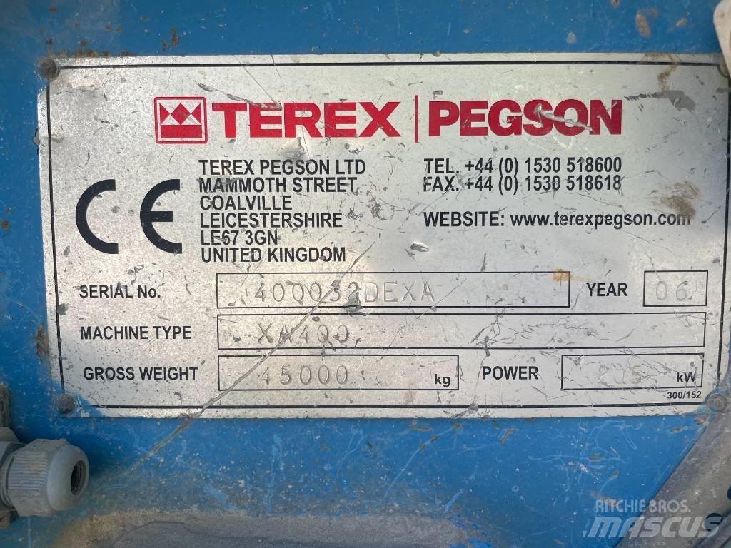 Terex Pegson XA 400 Мобільні дробарки