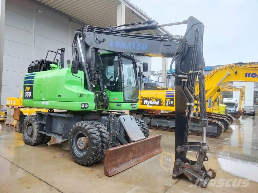Komatsu PW 160-11 Колісні екскаватори