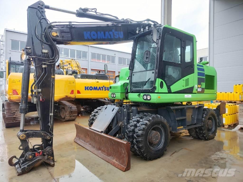 Komatsu PW 160-11 Колісні екскаватори