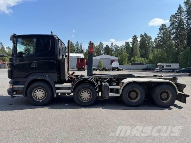 Scania R 500 Вантажівки з гаковим підйомом