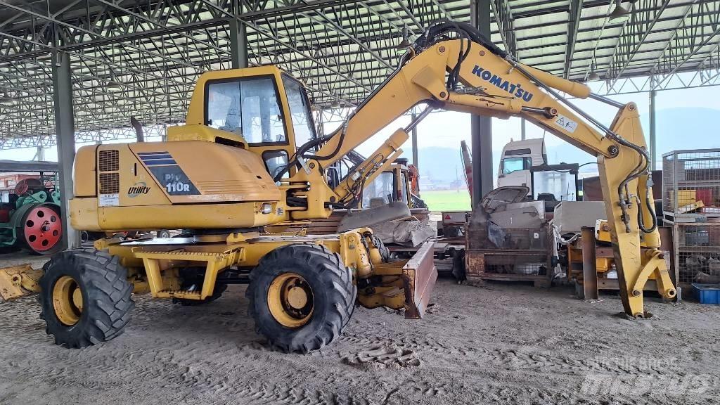Komatsu PW 110 Колісні екскаватори