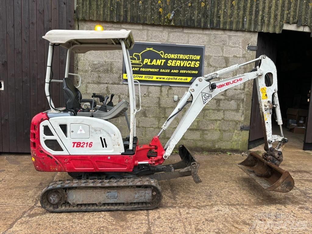 Takeuchi TB 216 Міні-екскаватори < 7т