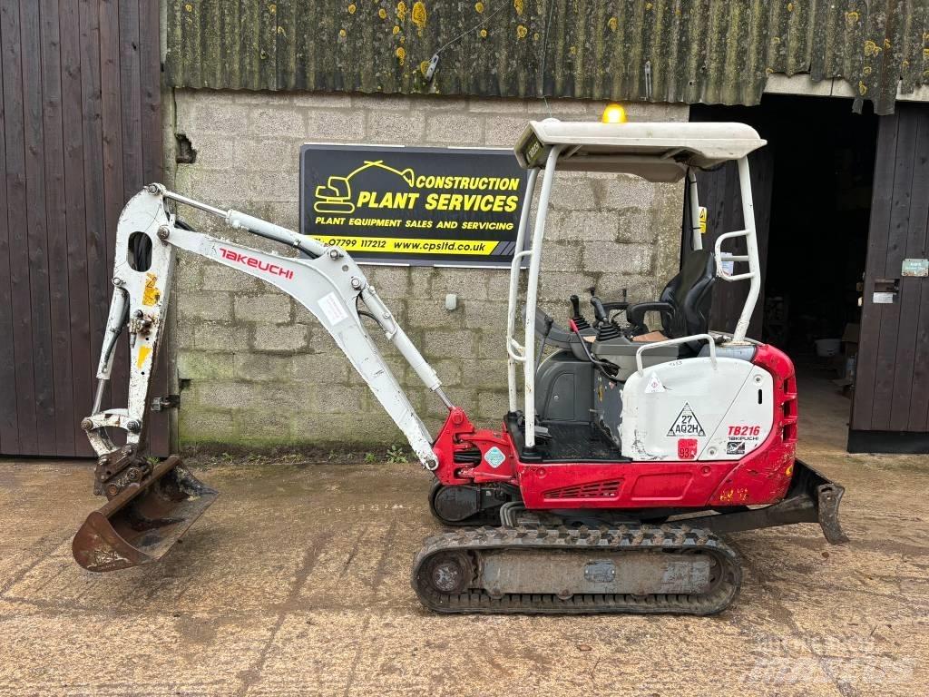 Takeuchi TB 216 Міні-екскаватори < 7т