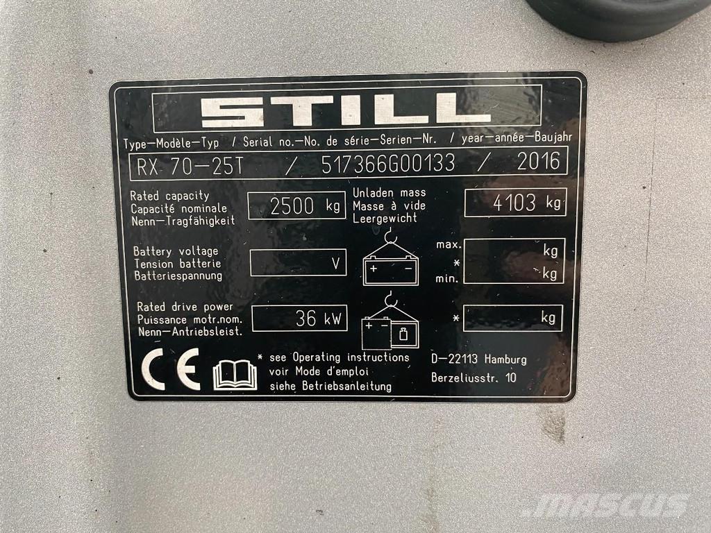 Still RX70-25T Газові навантажувачі