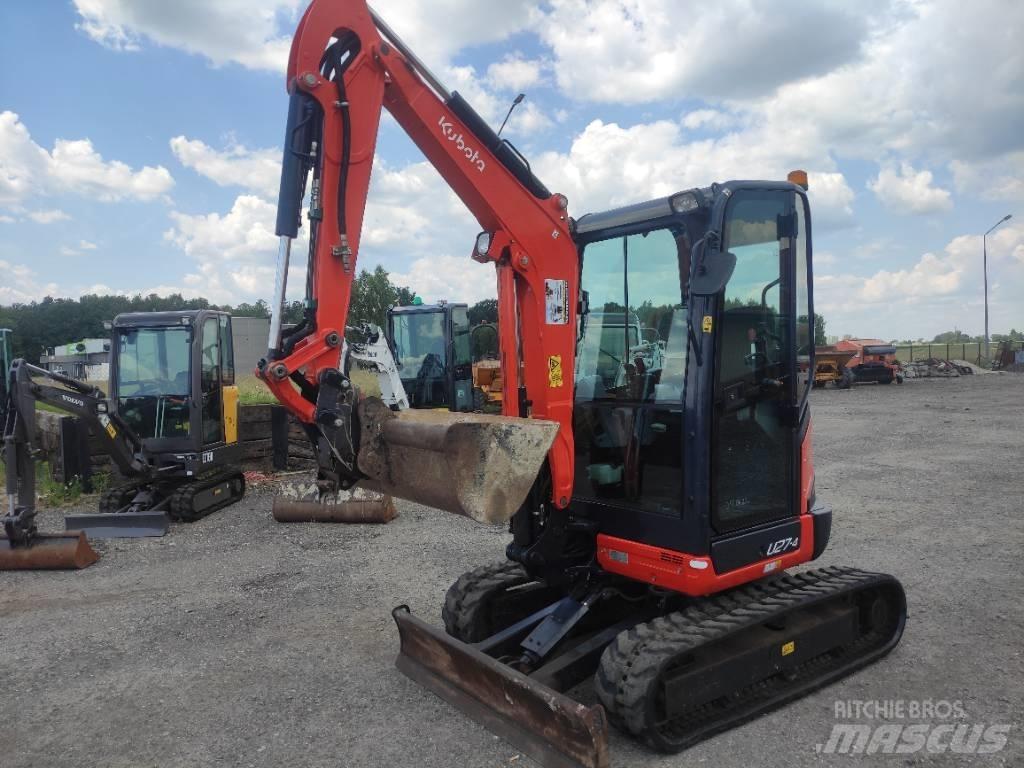 Kubota U 27-4 Міні-екскаватори < 7т