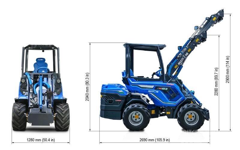 MultiOne EZ 8 Багатофункціональне обладнання для вантажних і землекопальних робіт