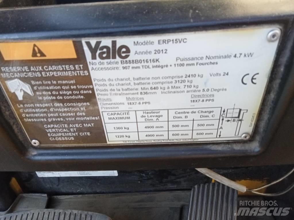 Yale ERP15VC Електронавантажувачі