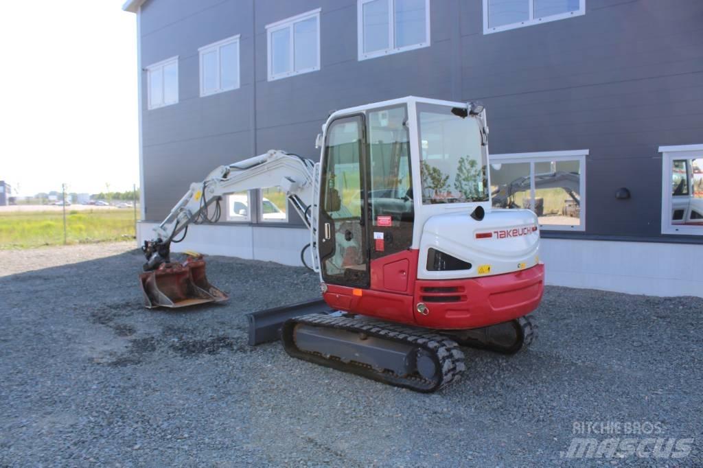 Takeuchi TB 240 Міні-екскаватори < 7т