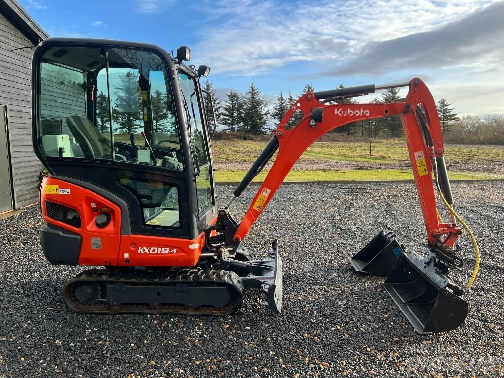 Kubota KX 019-4 Міні-екскаватори < 7т
