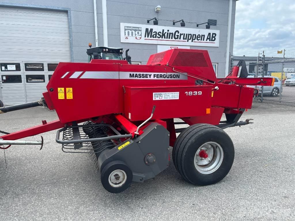 Massey Ferguson 1839 Тюкові прес-підбирачі