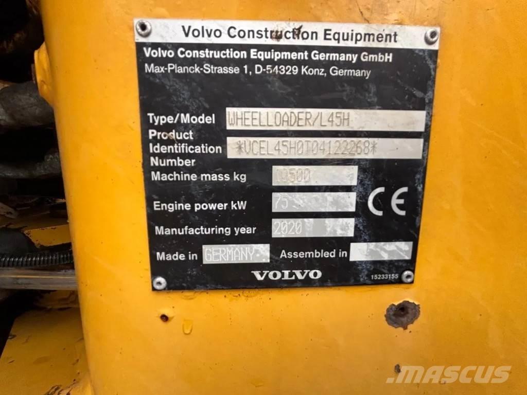 Volvo L45H Фронтальні навантажувачі
