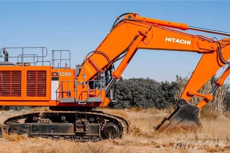 Hitachi EX1200 Міні-екскаватори < 7т