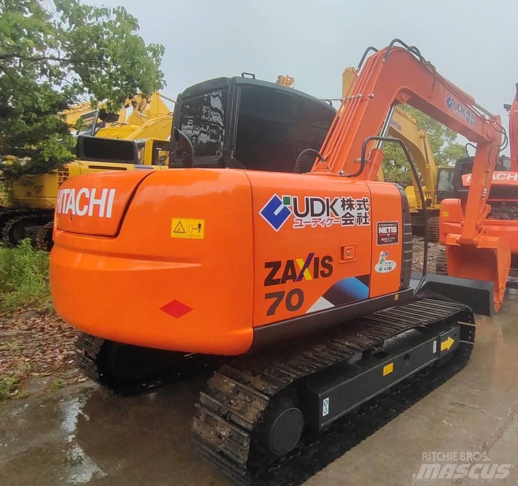 Hitachi ZX 70 Міні-екскаватори < 7т