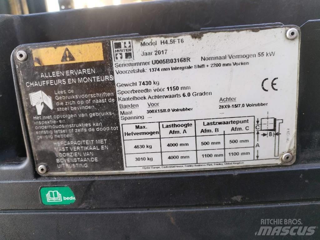 Hyster H4.5FT Дизельні навантажувачі