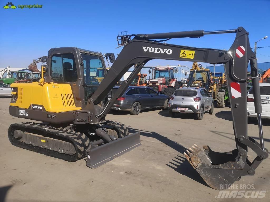 Volvo EC 55 D AG Міні-екскаватори < 7т