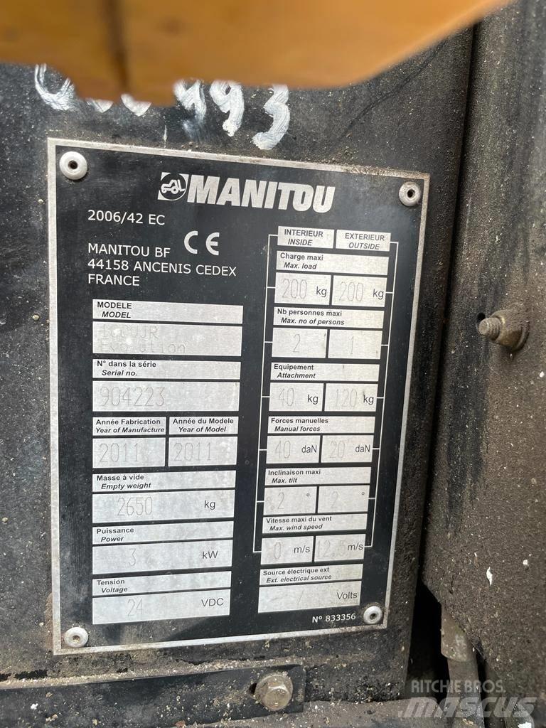 Manitou 100 VJR Вертикальні щоглові підйомники