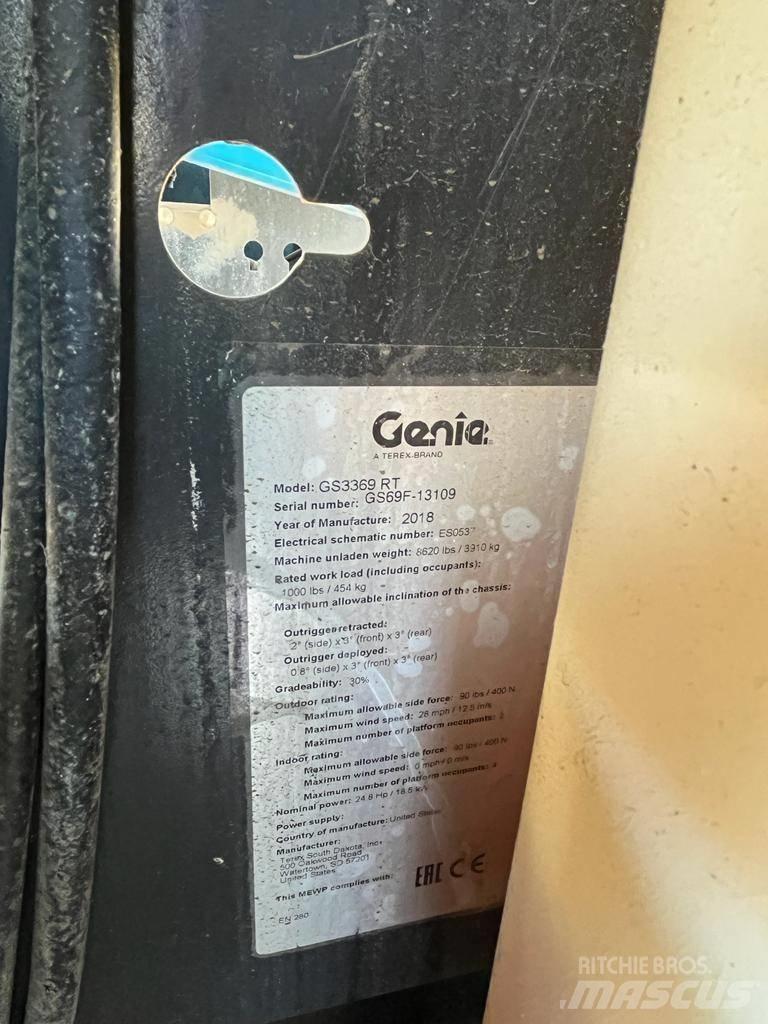 Genie 3369 Підйомники-ножиці