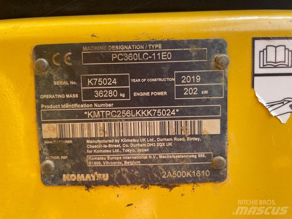 Komatsu PC 360 LC-11 Гусеничні екскаватори