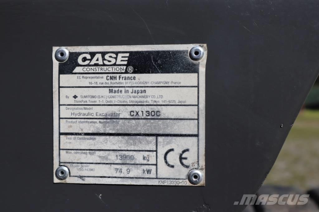 CASE CX130C Гусеничні екскаватори