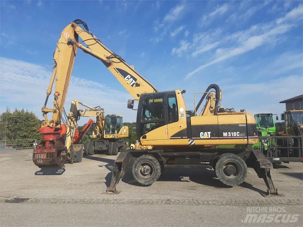CAT M318C MH Колісні екскаватори