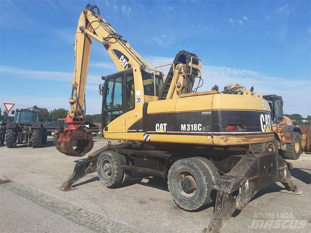 CAT M318C MH Колісні екскаватори