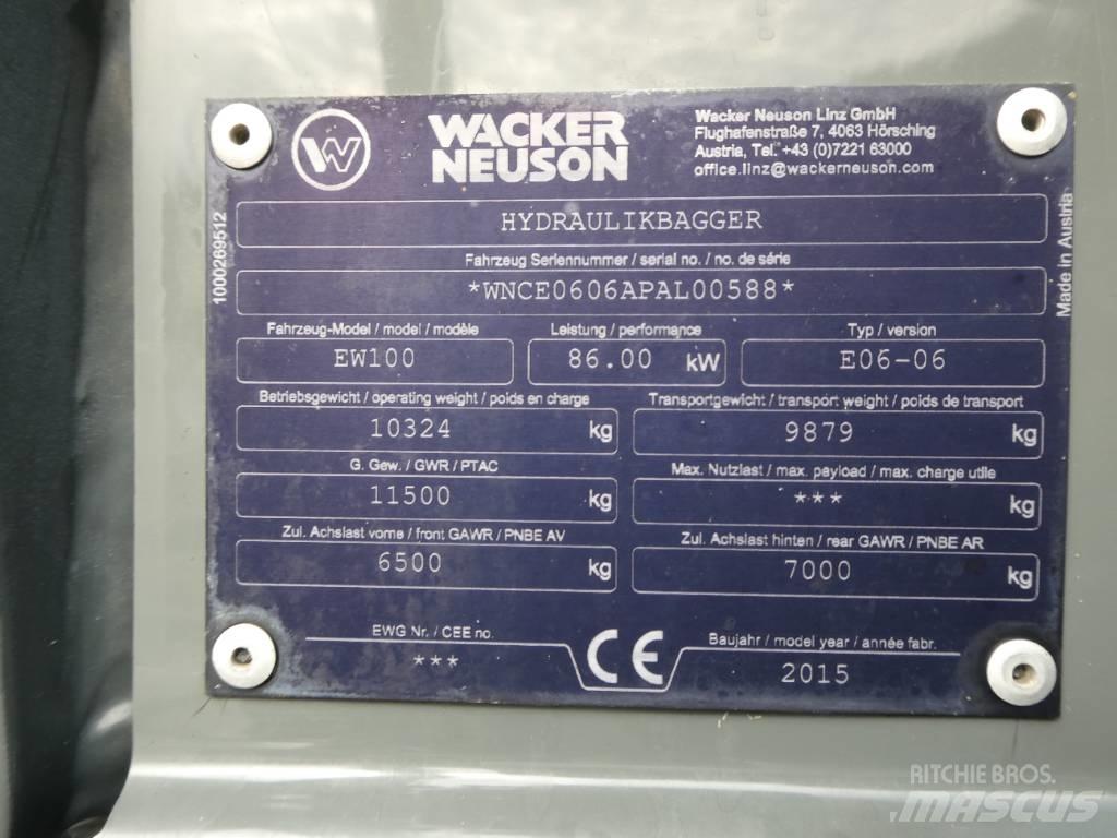 Wacker Neuson EW 100 Колісні екскаватори