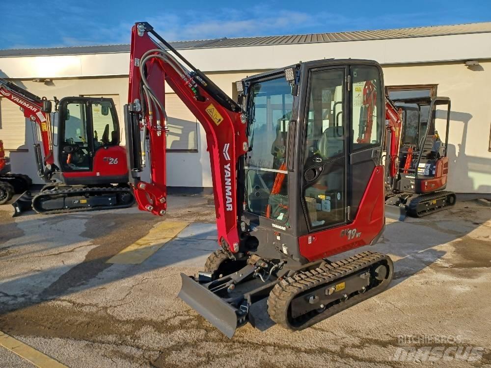 Yanmar SV19 Міні-екскаватори < 7т