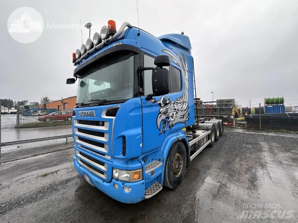 Scania R 500 LB Вантажівки з гаковим підйомом