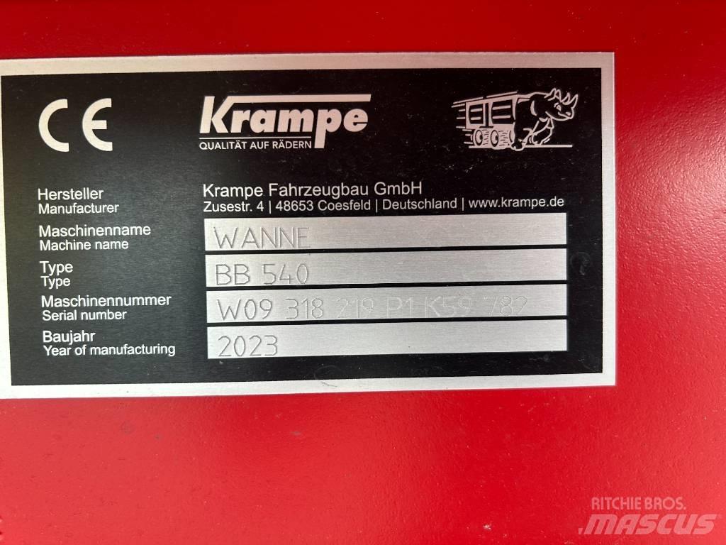 Krampe BB 540 Причепи перевантажувачі зерна