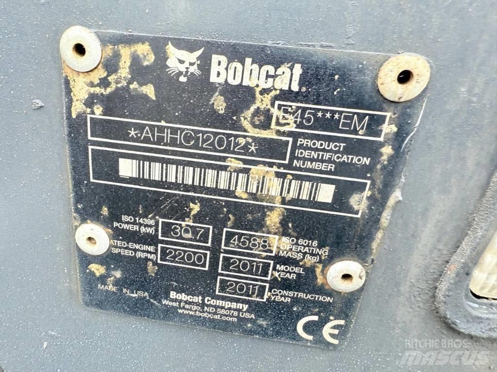 Bobcat E 45 EM Міні-екскаватори < 7т