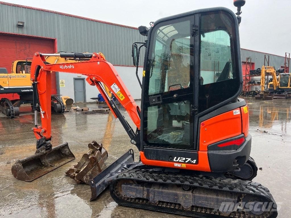 Kubota U 27-4 Міні-екскаватори < 7т
