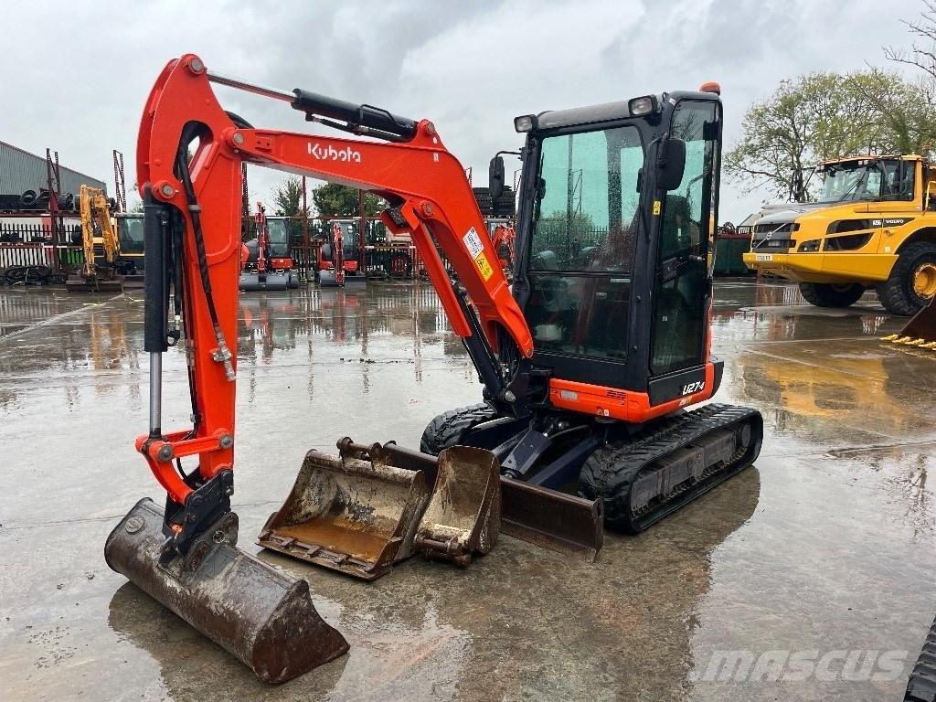Kubota U 27-4 Міні-екскаватори < 7т
