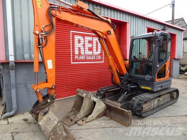 Doosan DX 63-3 Міні-екскаватори < 7т