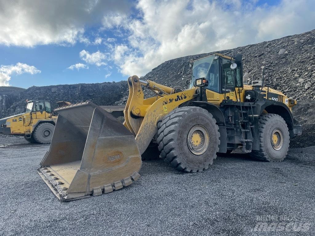 Komatsu WA500 Фронтальні навантажувачі