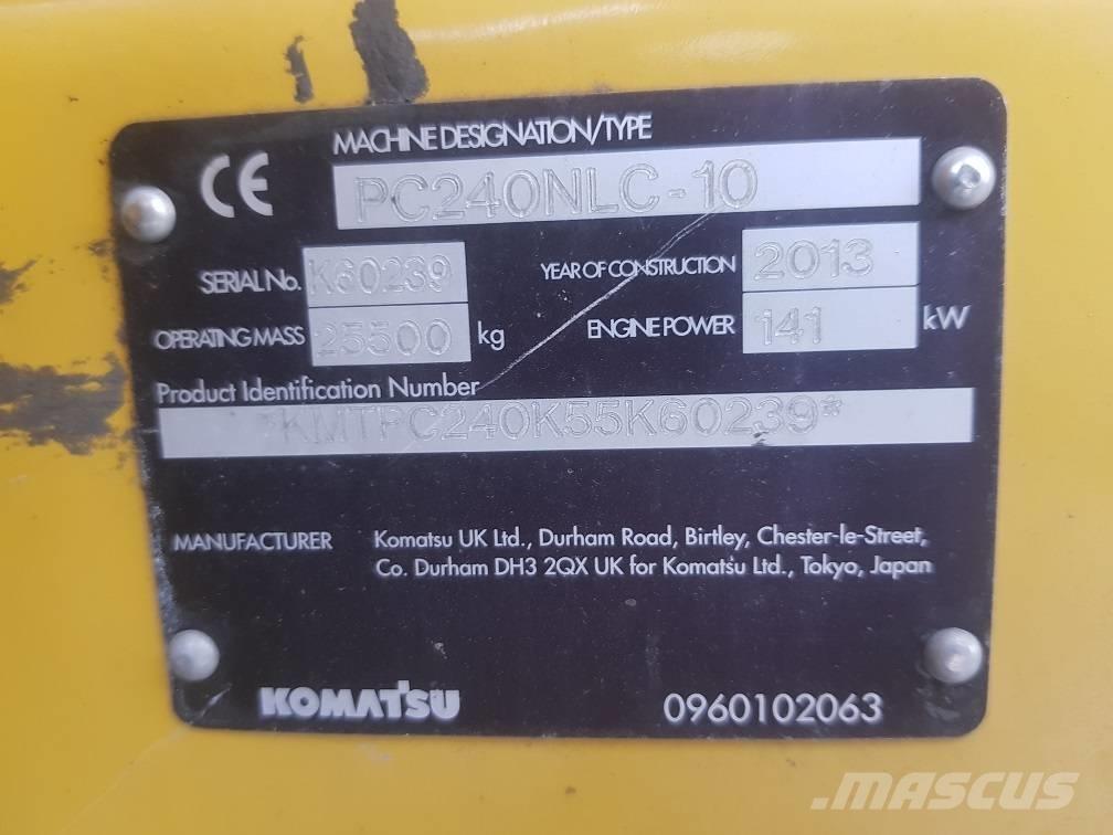 Komatsu PC240NLC-10 Гусеничні екскаватори