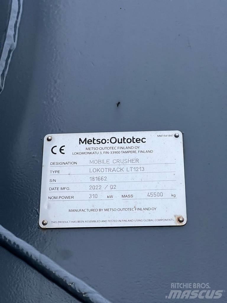 Metso LT 1213 Роздрібнювачі