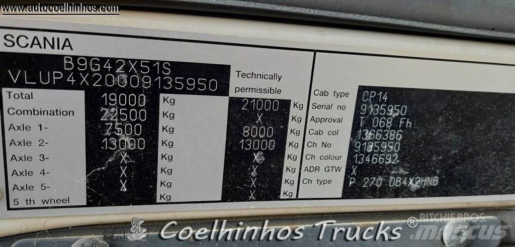 Scania P270 Шасі з кабіною