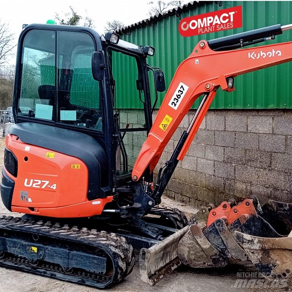 Kubota U 27-4 Міні-екскаватори < 7т