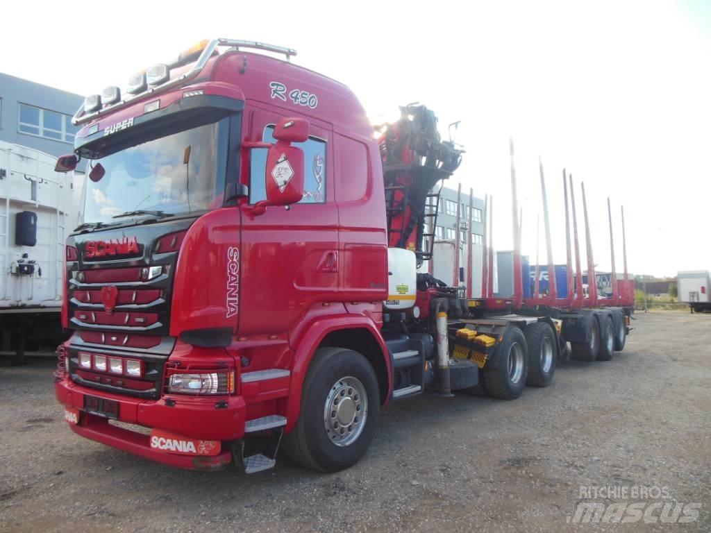 Scania R 450 Лісовози