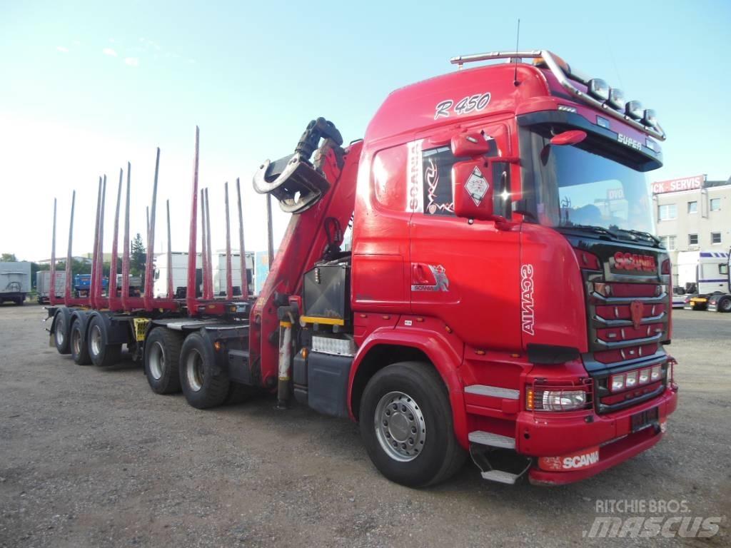 Scania R 450 Лісовози