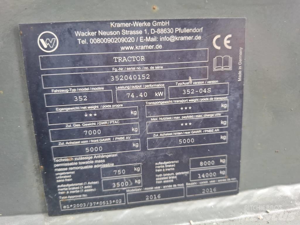 Kramer 8115 Фронтальні навантажувачі