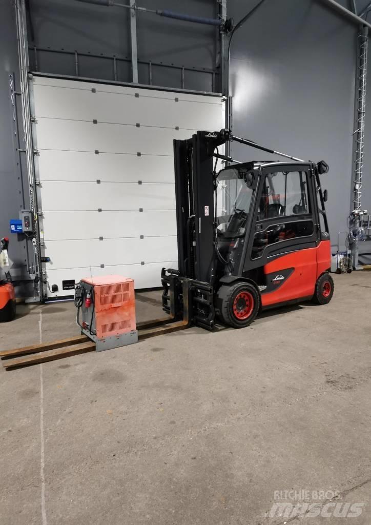 Linde E50HL-01 Електронавантажувачі