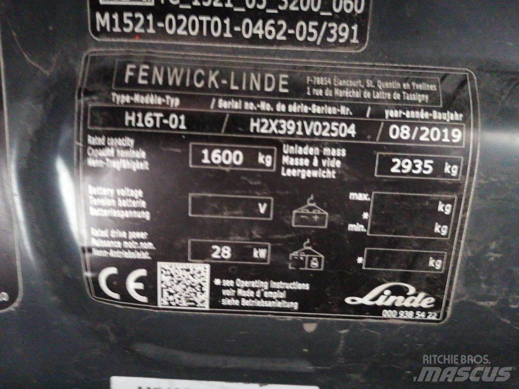 Linde H16T-01 Газові навантажувачі