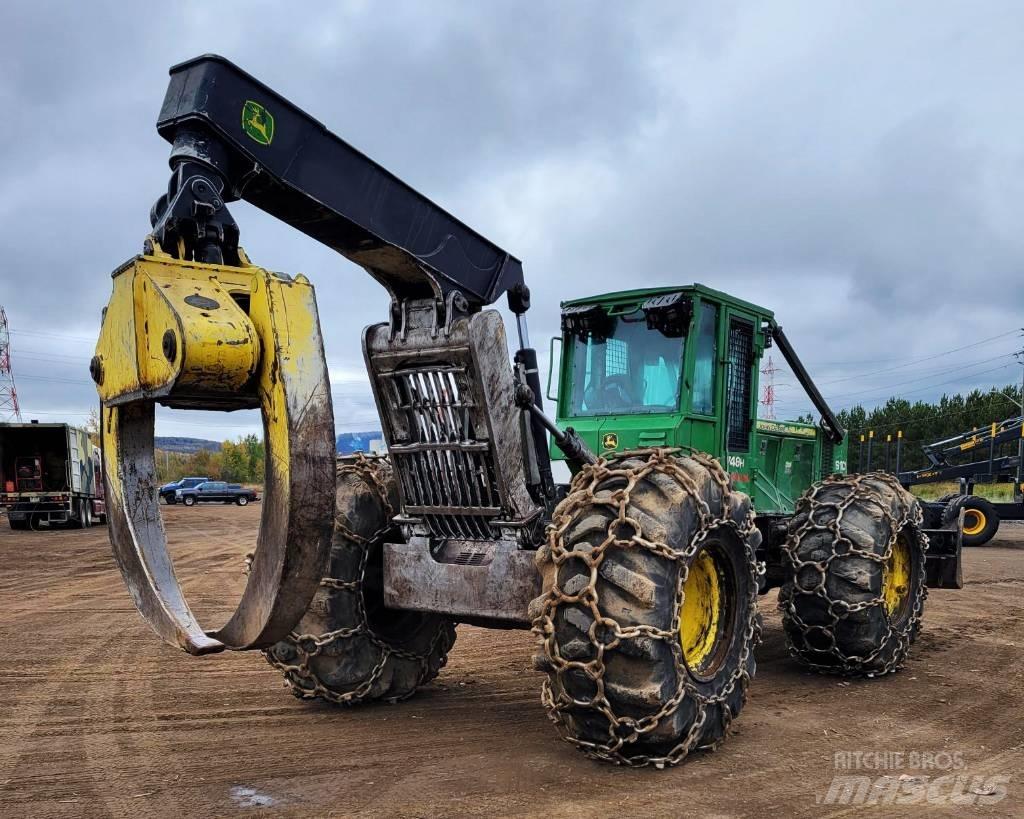 John Deere 748 H Трельовочні трактора