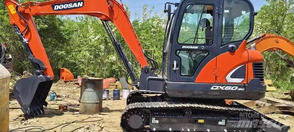 Doosan DX60 Міні-екскаватори < 7т