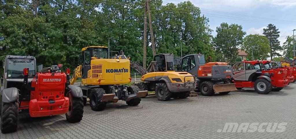 Atlas 140 W Колісні екскаватори